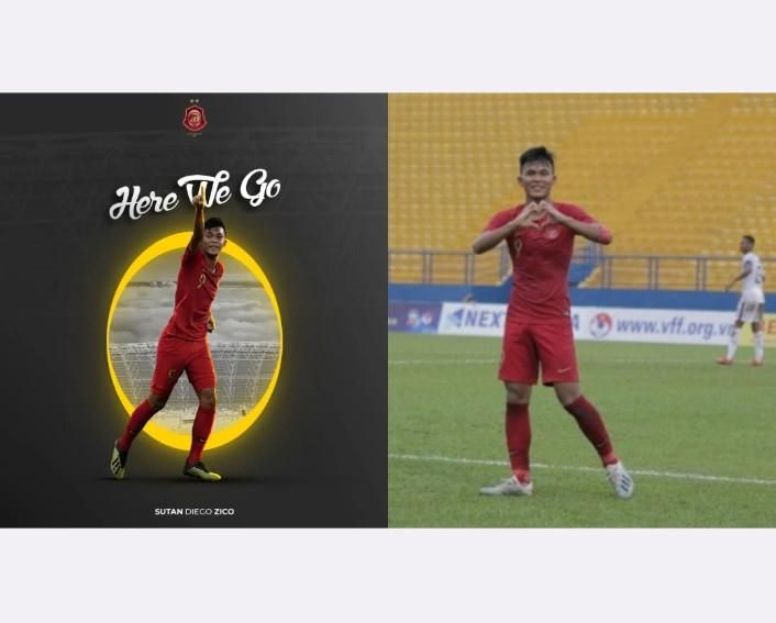Profil Sutan Zico Pemain Sriwijaya FC, Pernah Merumput di Eropa