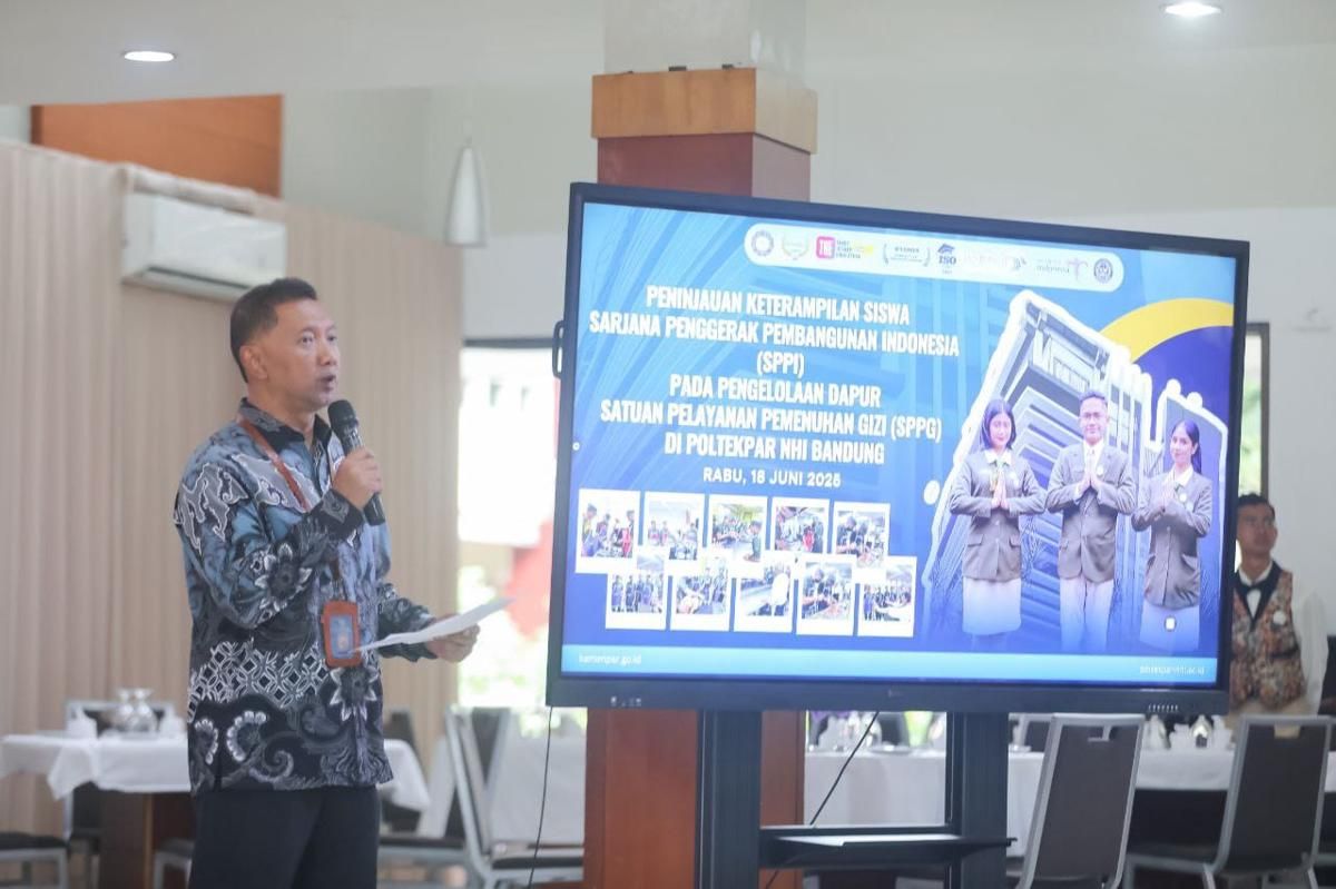 1.600 Siswa Ikut Pelatihan Pengelolaan Dapur SPPG untuk Penyediaan MBG