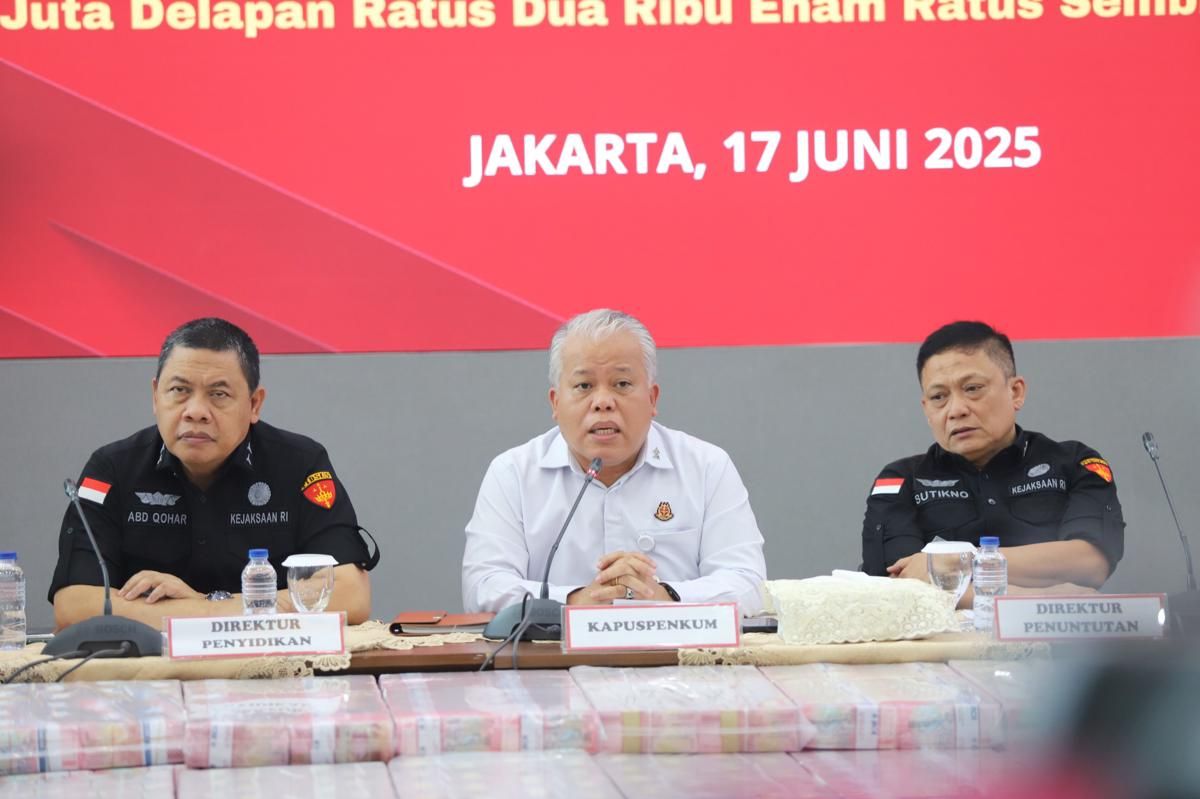Fantastis! Penampakan Uang Triliunan Sitaan Kejagung dari Kasus Ekspor CPO