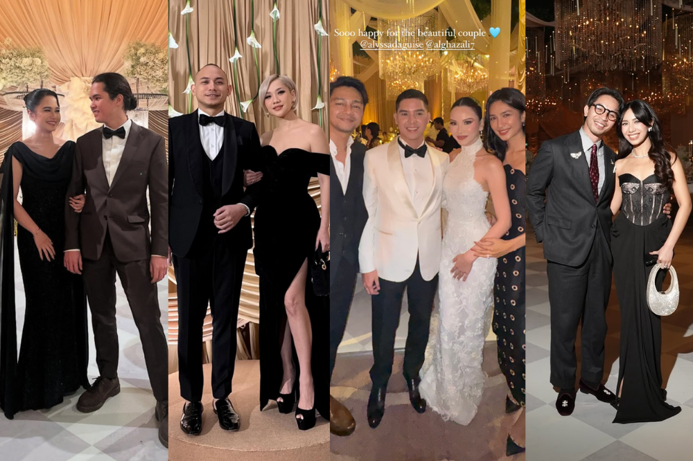 10 Gaya Elegan Pasangan Seleb yang Hadir di Resepsi Pernikahan Al dan Alyssa