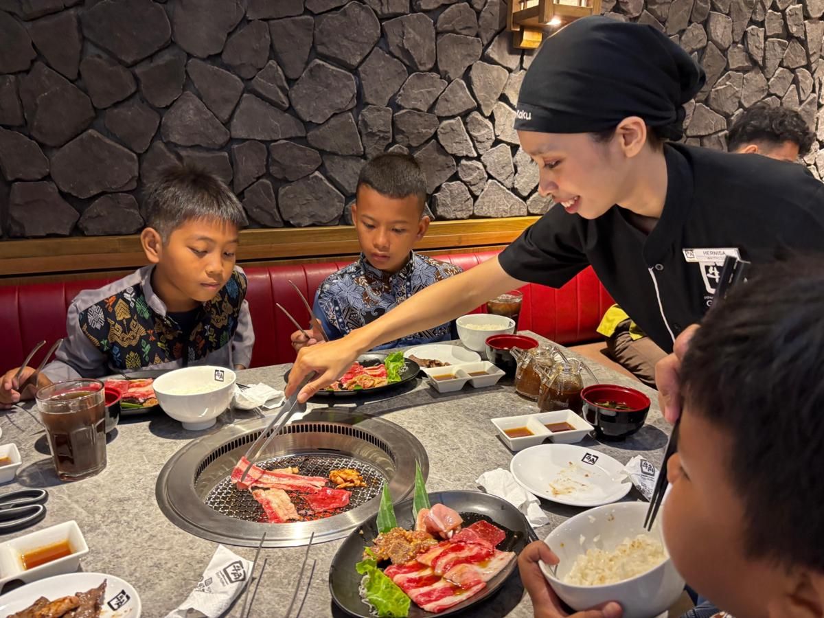 Japanese Food, Gyu-Kaku Japanese BBQ Buka di Pakuwon Mall Jogja 