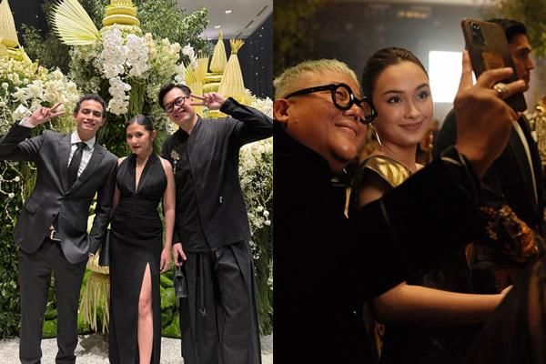 Potret Para Tamu Artis di Ngunduh Mantu Al Ghazali dan Alyssa Daguise