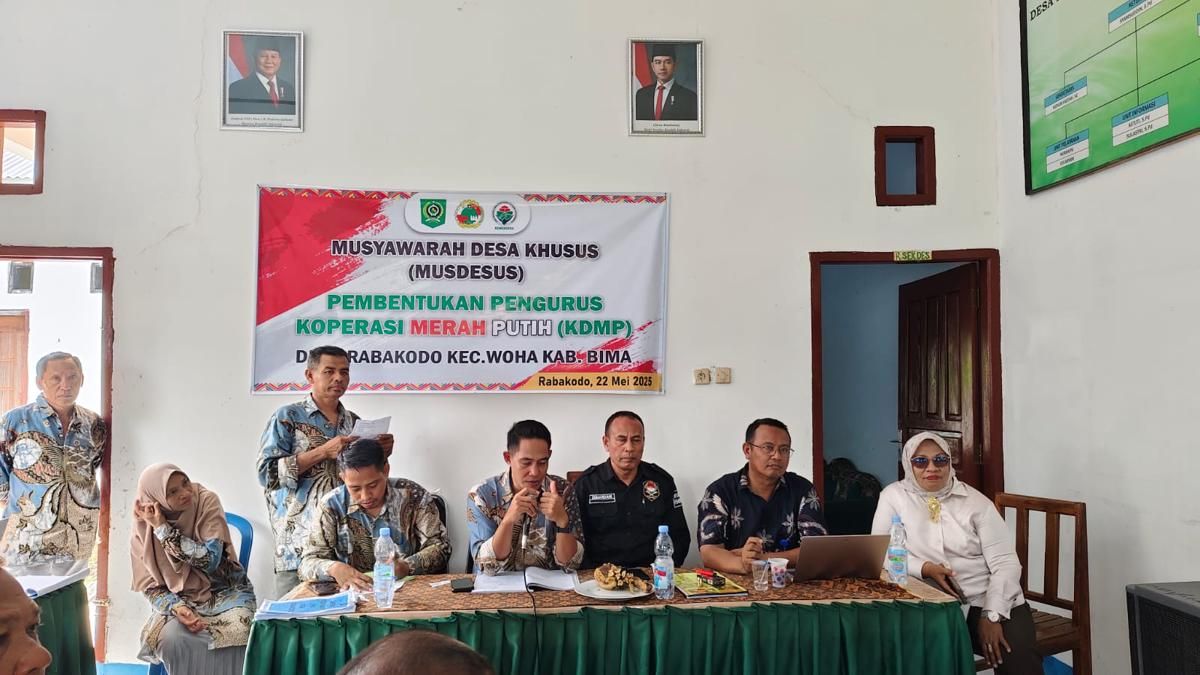191 Koperasi Merah Putih di Bima Terbentuk, Sebagian Sudah Berbadan Hukum