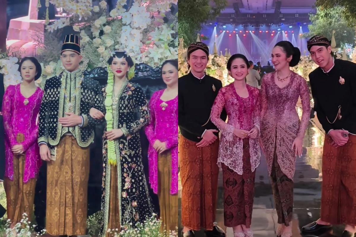 7 Potret Keluarga Al Ghazali di Ngunduh Mantu, Gak Ada Bunda Maia!