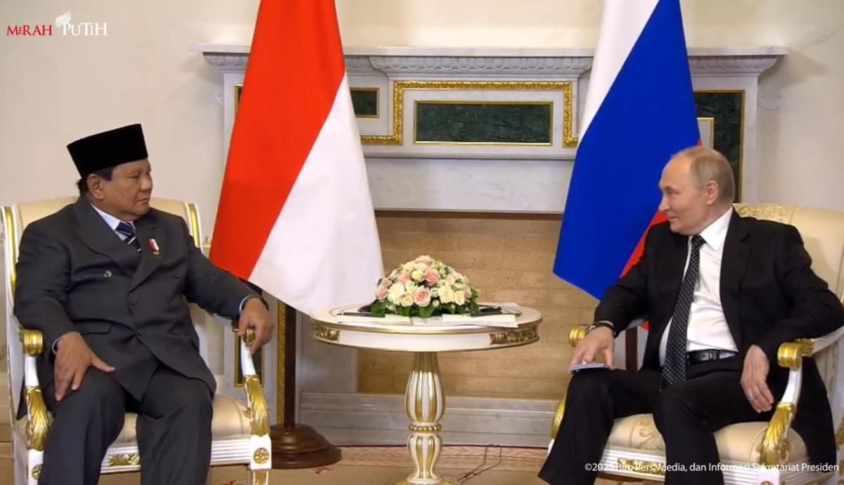 Putin Tegaskan Dukung Penguatan Posisi RI di Panggung Internasional