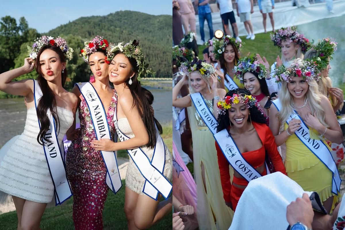 7 Potret Finalis Miss Supranational 2025 Rayakan Summer Solstice di Polandia