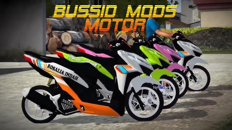 10 Mod Bussid Motor Paling Keren 2025 Auto Ngebut dan Suara Real Seperti Asli