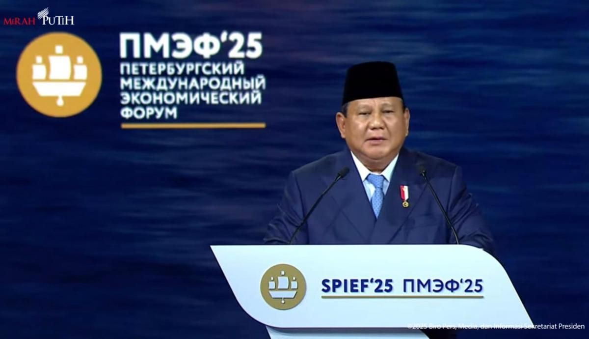 Di Hadapan Putin, Prabowo: Kapitalisme Murni Hasilkan Ketimpangan 