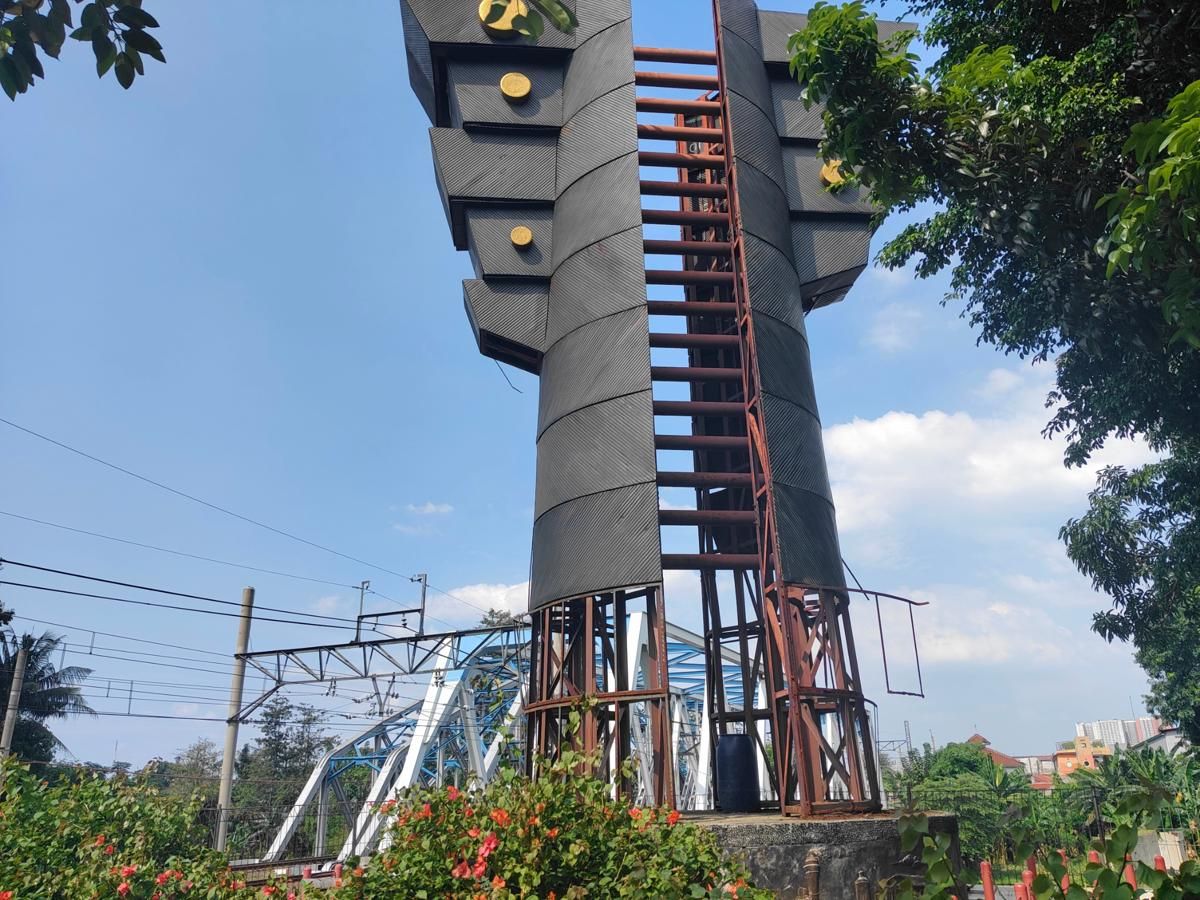Satpol PP Mulai Dikerahkan Usai Monumen Kali Bekasi Hilang