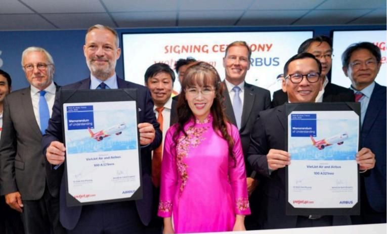 Ekspansi Global, Vietjet Kantongi Kesepakan Pemesanan 150 Airbus