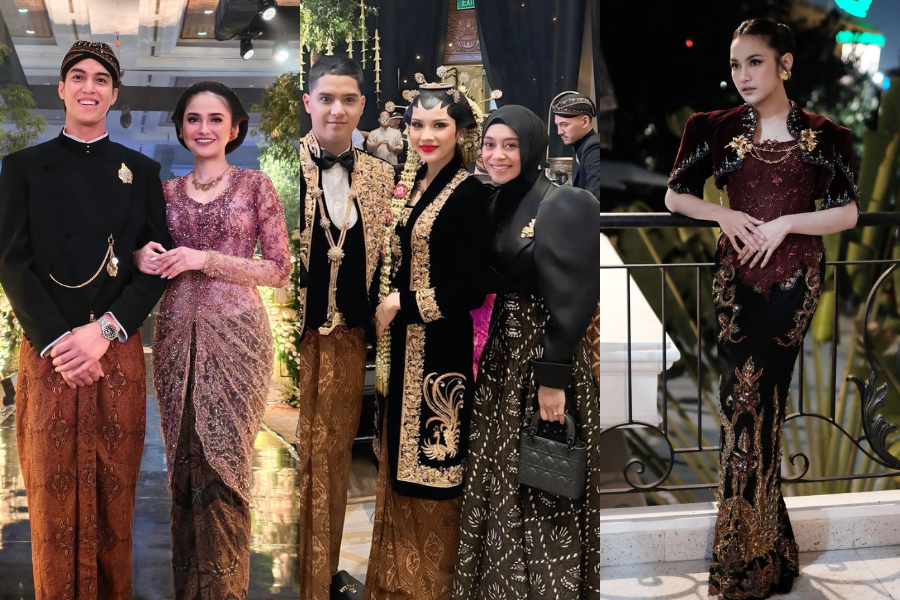10 Gaya Tamu Artis di Ngunduh Mantu Al Ghazali-Alyssa, Bertabur Artis Ternama