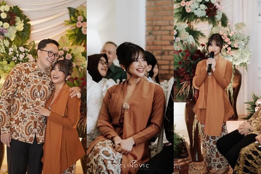 10 Gaya Kebaya dan Dekor Lamaran Anak Ikke Nurjannah, Konsepnya Natural