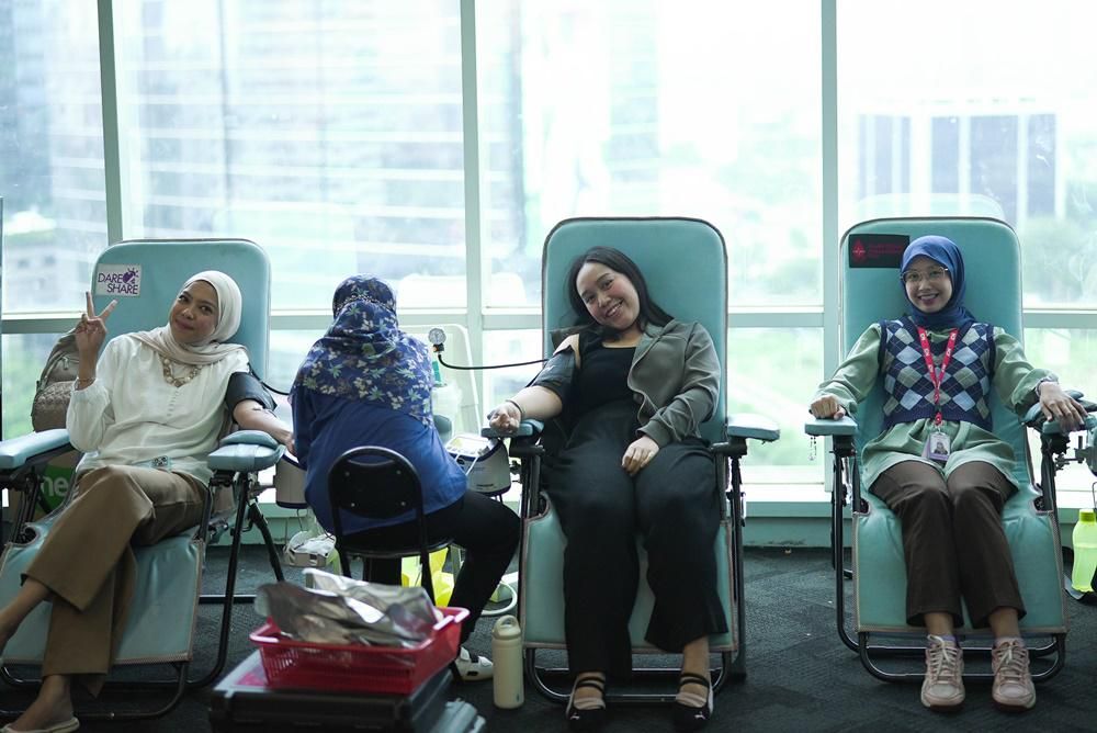 IDN Foundation Wujudkan Kepedulian Lewat Donor Darah untuk RSCM
