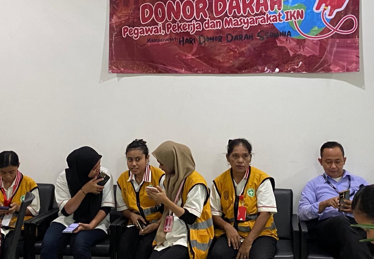 IKN Gelar Donor Darah Massal, Ratusan Orang Rela Antre untuk Sesama