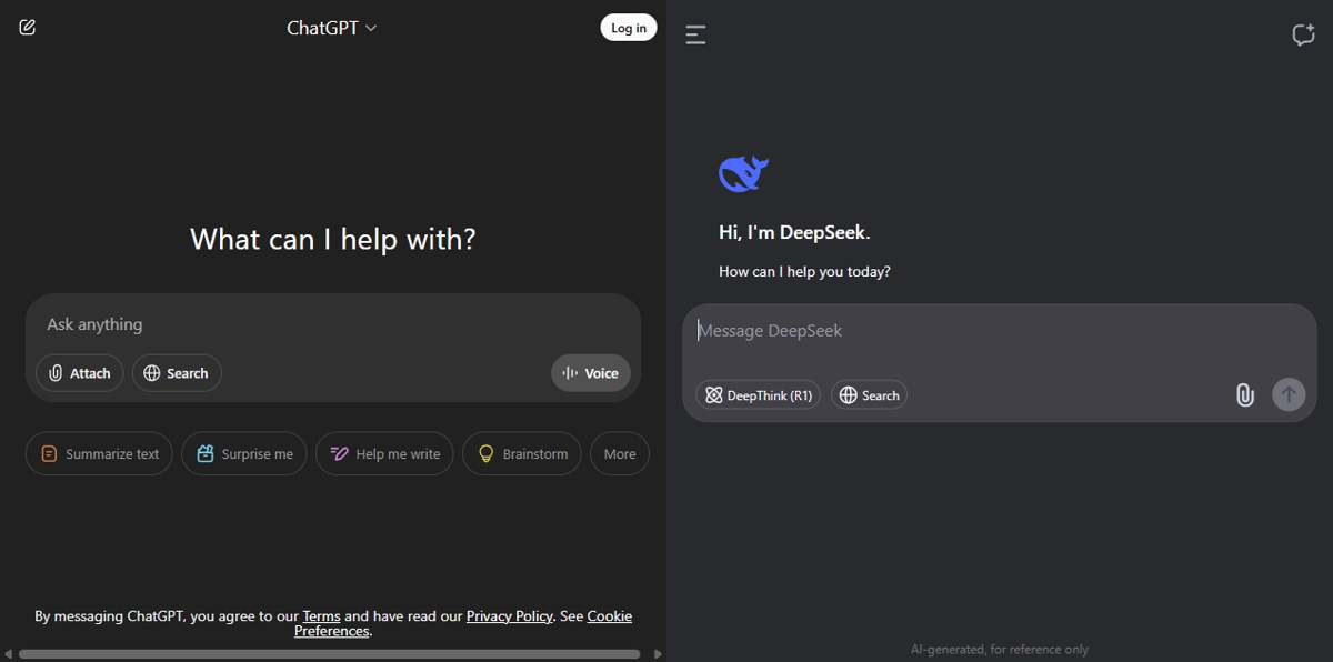 ChatGPT vs DeepSeek Lebih Unggul Mana? Ini Perbandingannya!