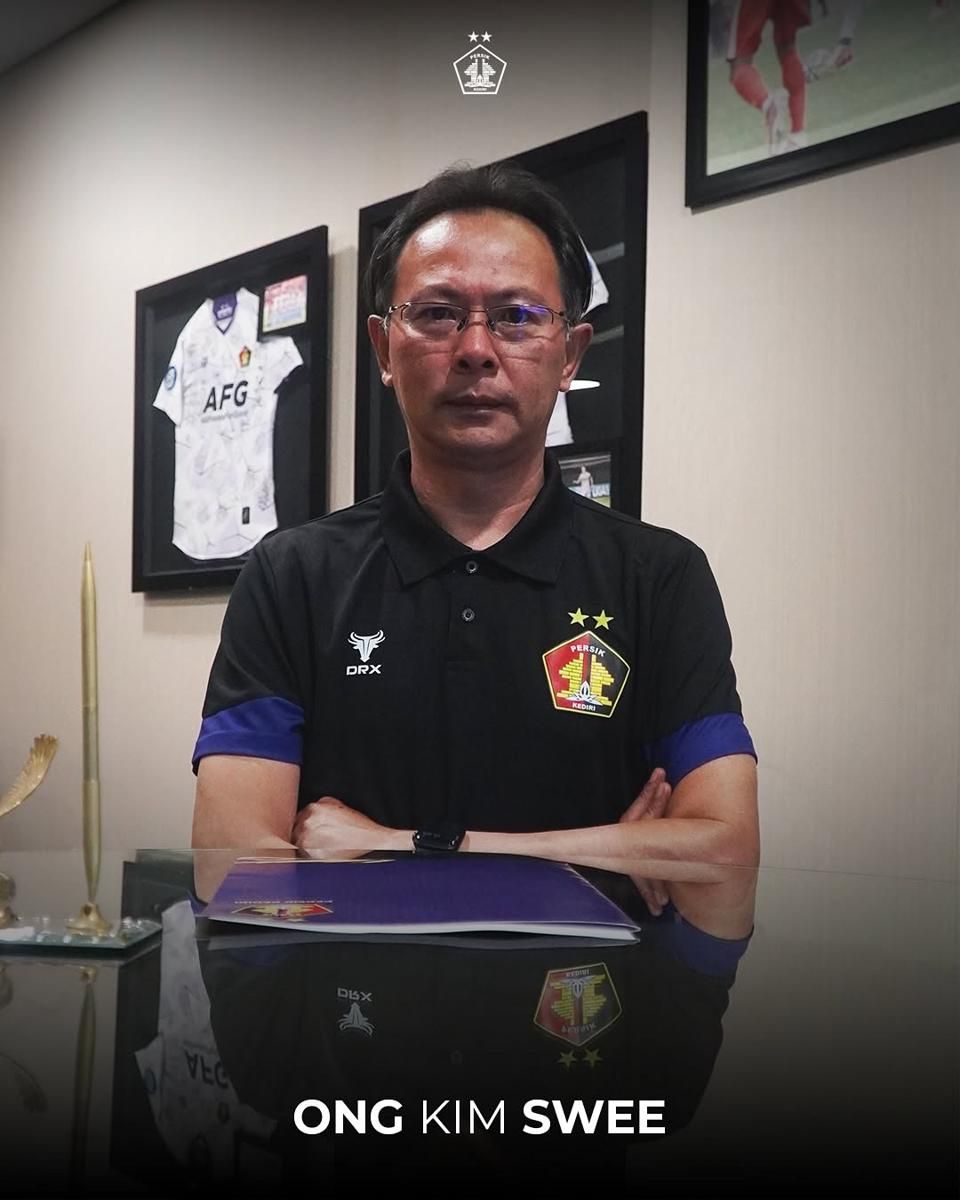 Persik Kediri Resmi Tunjuk Ong Kim Swee Sebagai Pelatih Musim Depan