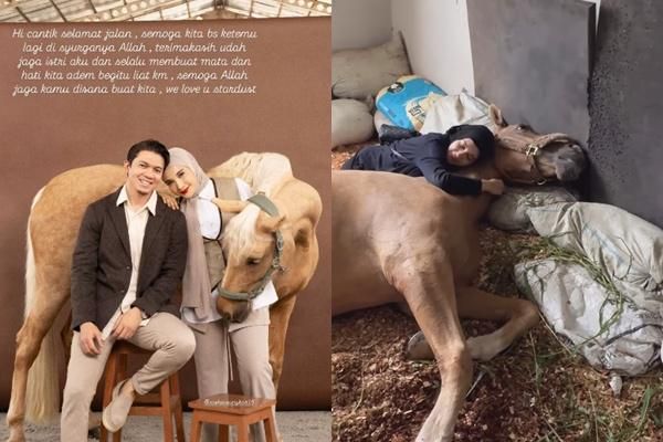 Potret Kenangan Zaskia Sungkar dengan Kudanya yang Mati Karena Sakit