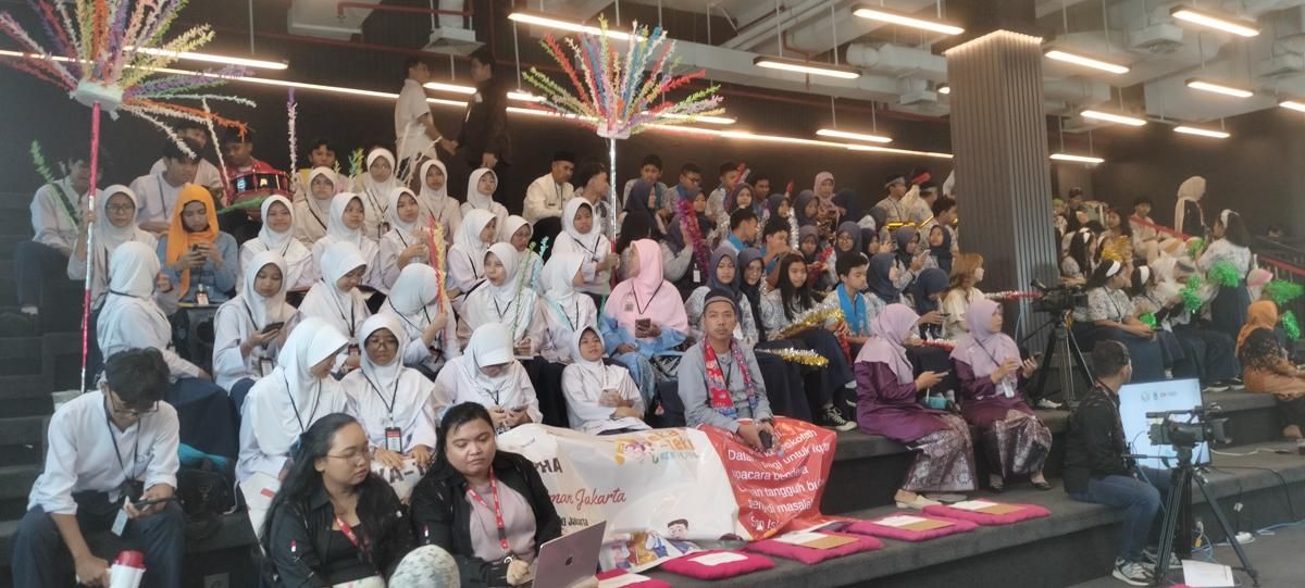 Menggelegar dan Heboh! Begini Keseruan Yel-Yel Event Teka-Teki Gen Alpha 2025