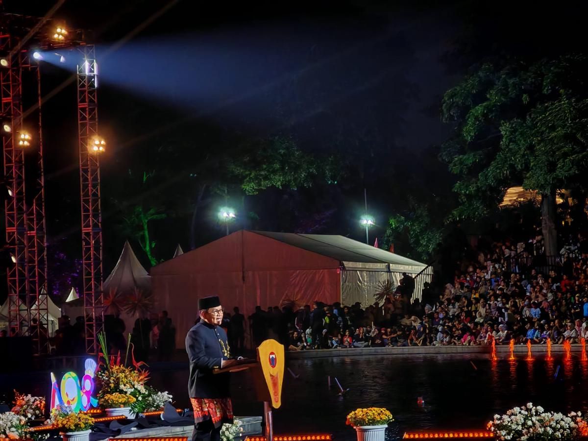 HUT ke-498 Jakarta, Pramono Minta Dukungan Warga Atasi Macet dan Banjir