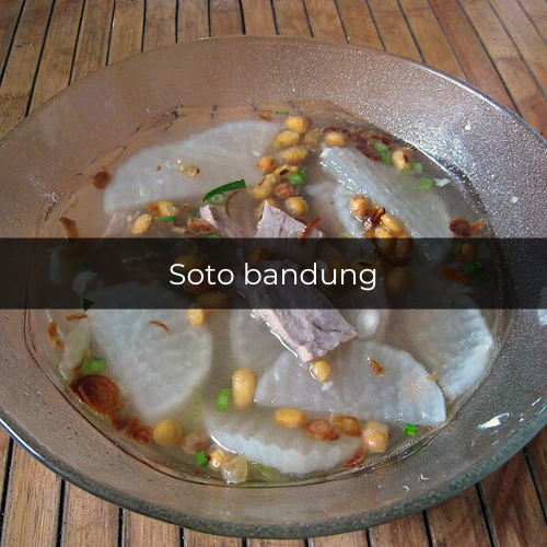 Potret soto bandung