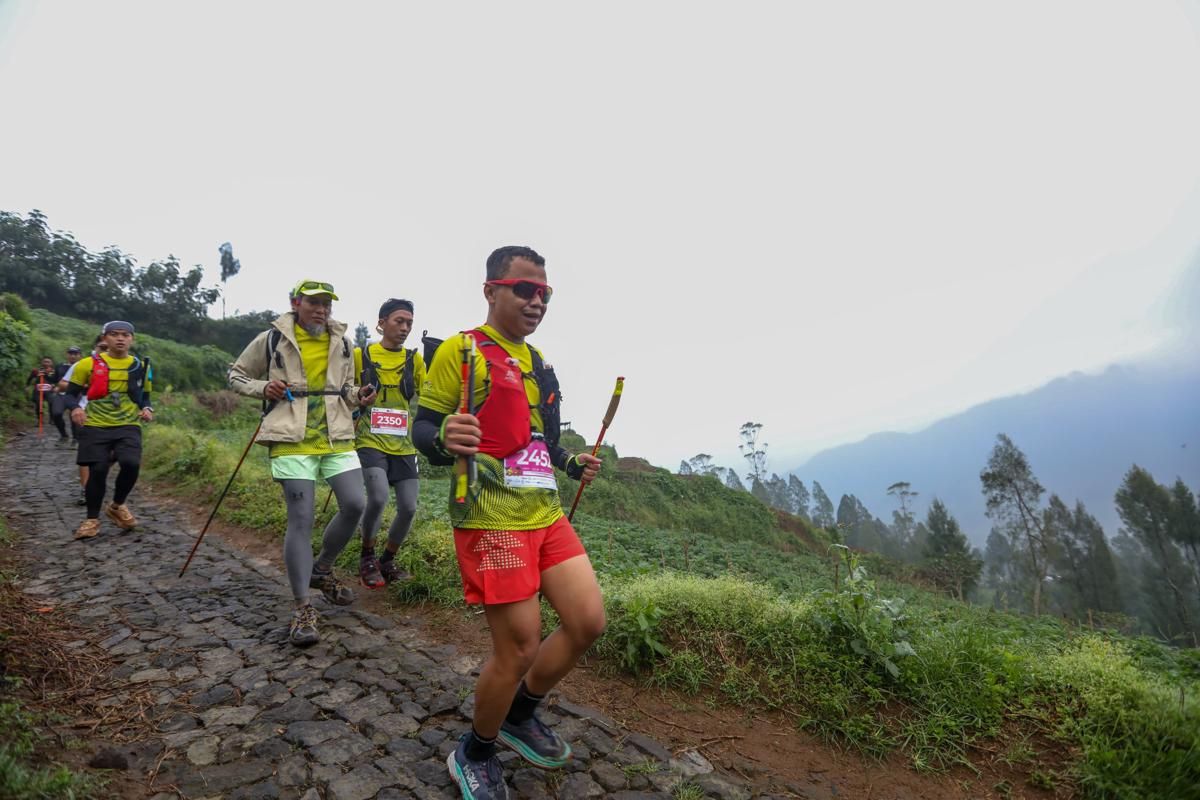Serunya Para Pelari Meriahkan Dieng Caldera Race: Lari-lari Cantik Lewati Tambi