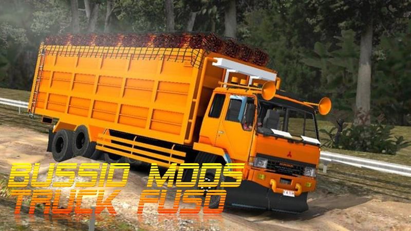 10 Mod Bussid Truck Fuso Terbaru Muatan Berat dan Full Anim Anti Ngelag