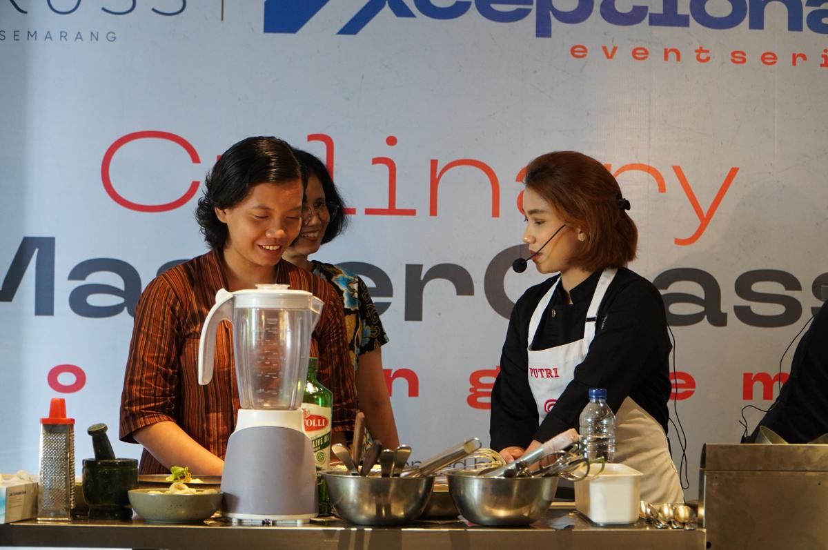 Pengalaman Masak Bareng MasterChef di Hotel Aruss Semarang, Pecinta Kuliner Diajak Bikin Zupa Soup hingga Lemonade Carica