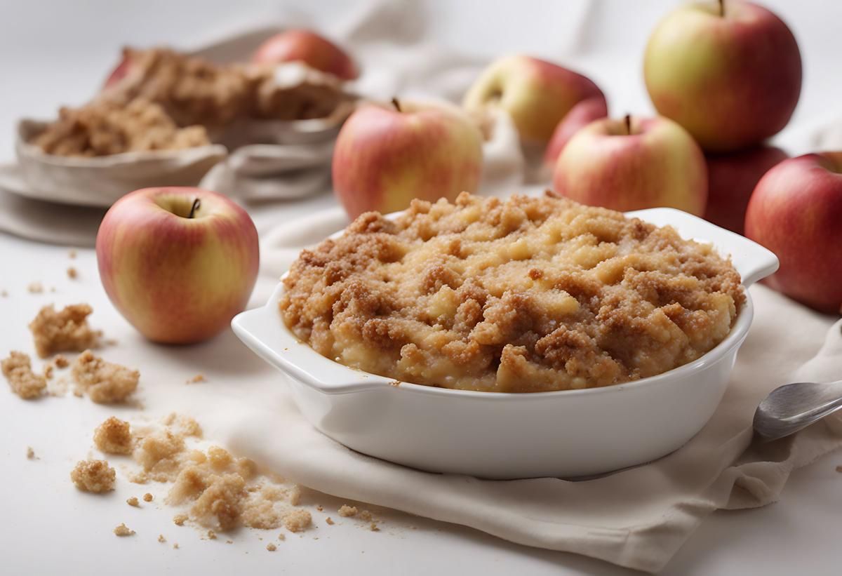 5 Tips Membuat Apple Crumble yang Renyah di Atas dan Lumer di Dalam