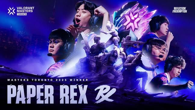 PRX Juara Valorant Masters Toronto 2025, Taklukkan Fnatic!