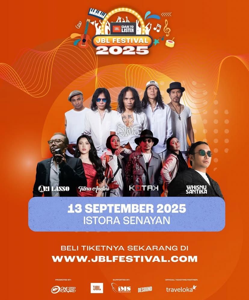 Daftar Lineup dan Harga Tiket JBL Festival 2025