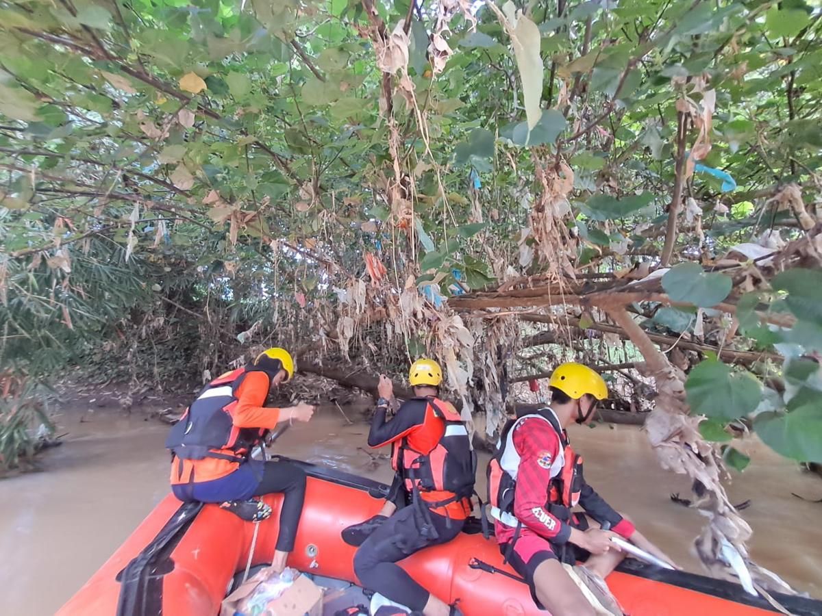 Penyandang Disabilitas Tenggelam di Sungai Way Sekampung, Tim SAR Masih Mencari