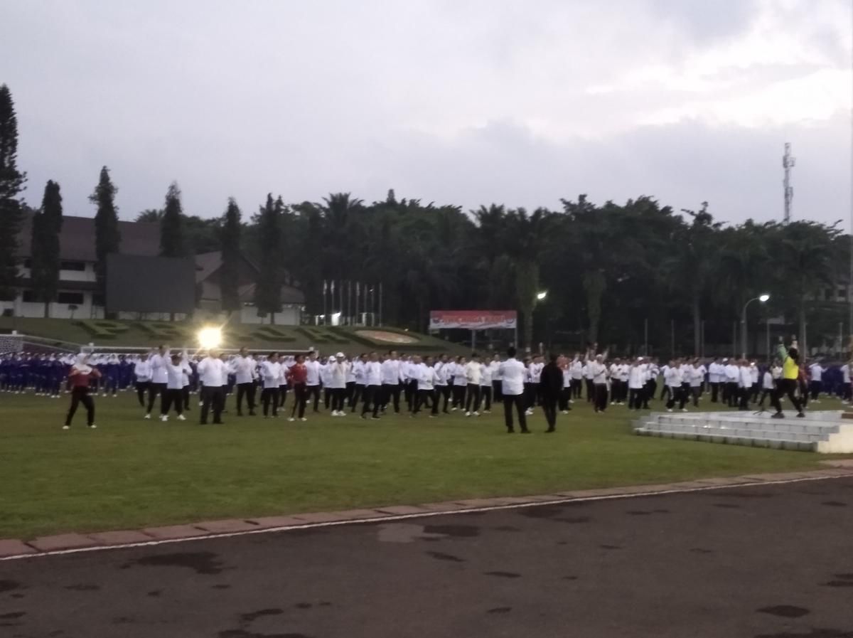 Hari Pertama Retret Kepala Daerah, Senam Pagi hingga Belajar Geopolitik