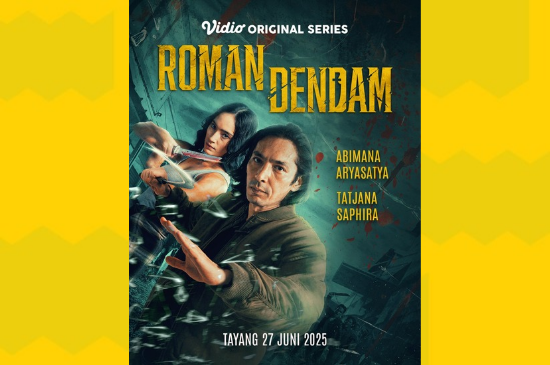 'Roman Dendam', Aksi Apik Abimana Aryasatya dan Tatjana Saphira 
