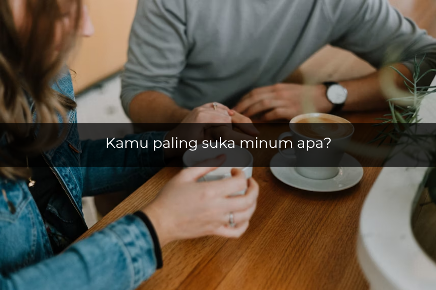Ilustrasi orang minum kopi dan teh (unsplash.com/priscilladupreez)