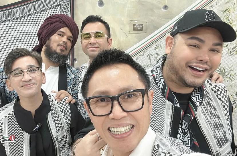 Potret Seleb di Pembukaan Instalasi Fashion Ivan Gunawan untuk Palestina
