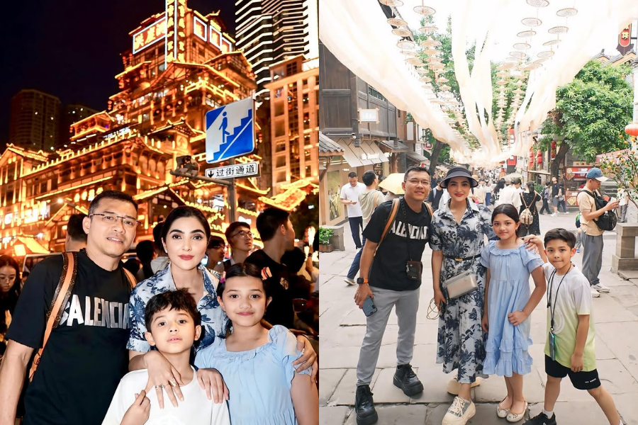 6 Destinasi Wisata Ikonik di Chongqing-China ala Anang dan Ashanty