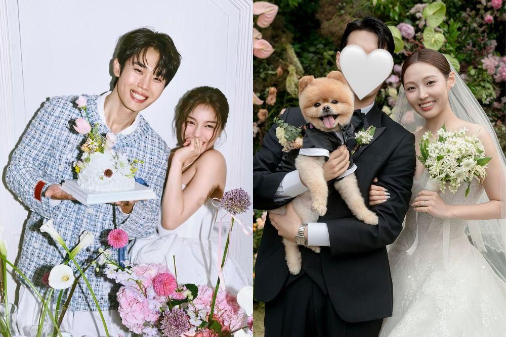 Lepas Lajang! Ini Daftar Artis Korea yang Menikah di Tahun 2025