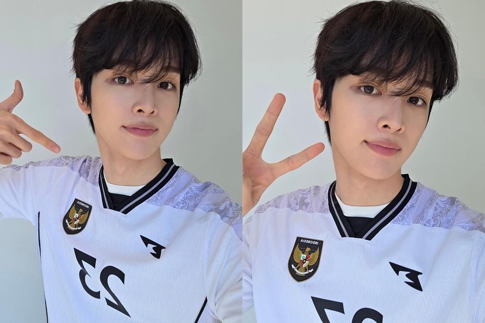 Sungchan RIIZE Pakai Jersey Timnas RI, Nomor Punggung Justin Hubner