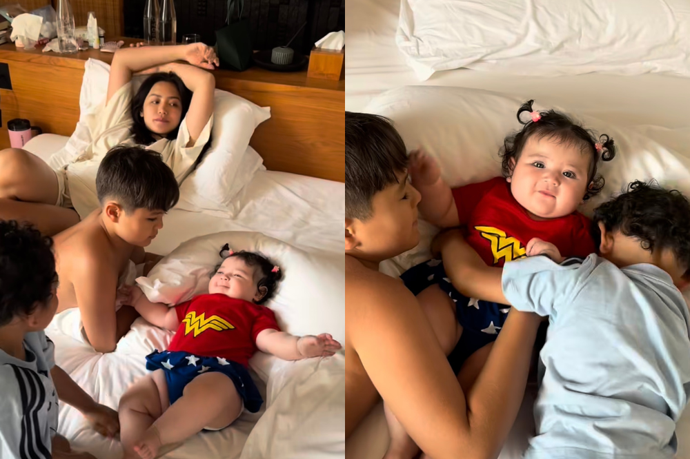 Momen Gia Anak Jessica Iskandar Digemesin sang Kakak, Sweet Banget!