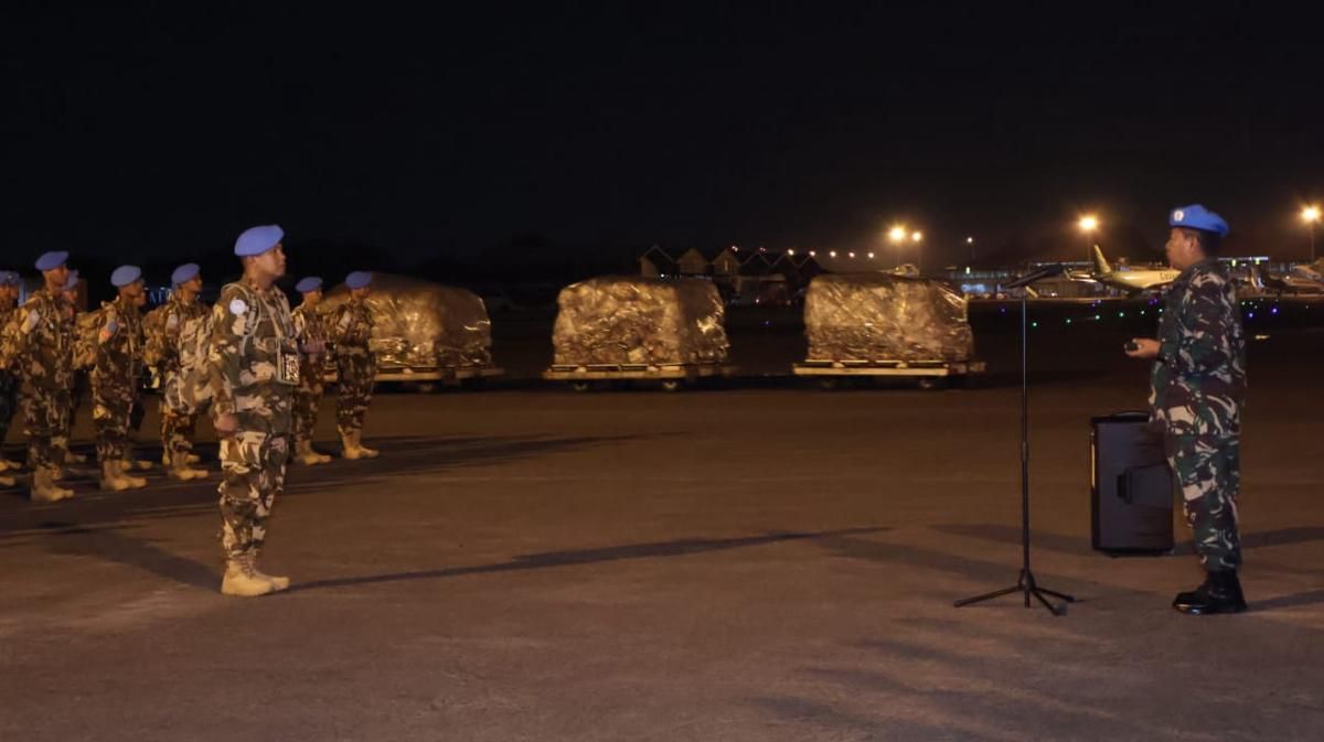 Indonesia Rotasi Pasukan TNI untuk Misi Perdamaian PBB di Kongo