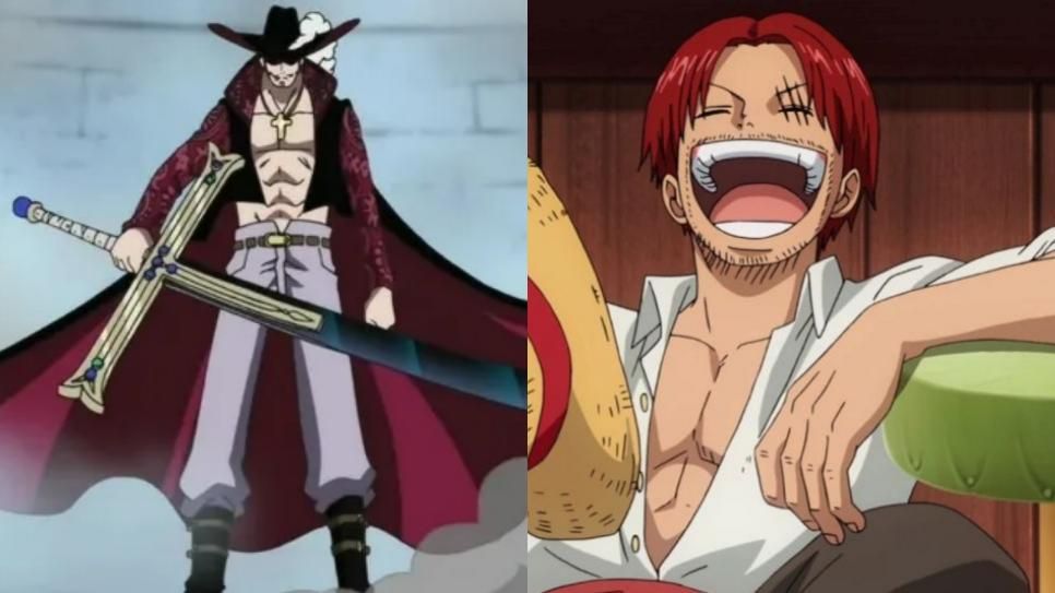 Rival, Apakah Mihawk Lebih Kuat dari Shanks dengan Kekuatan Imu?