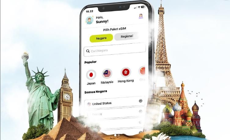 Mengenal EZYM, Provider eSIM Internasional yang Resmi Diluncurkan