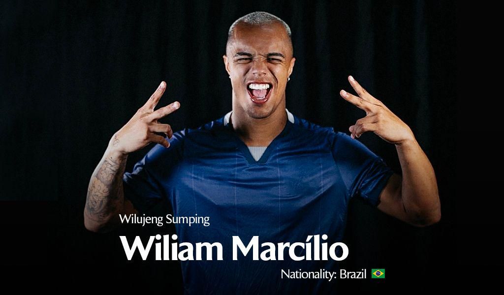 Wiliam Marcilio, Sosok Gelandang Serang Baru Persib Pengganti Tyronne