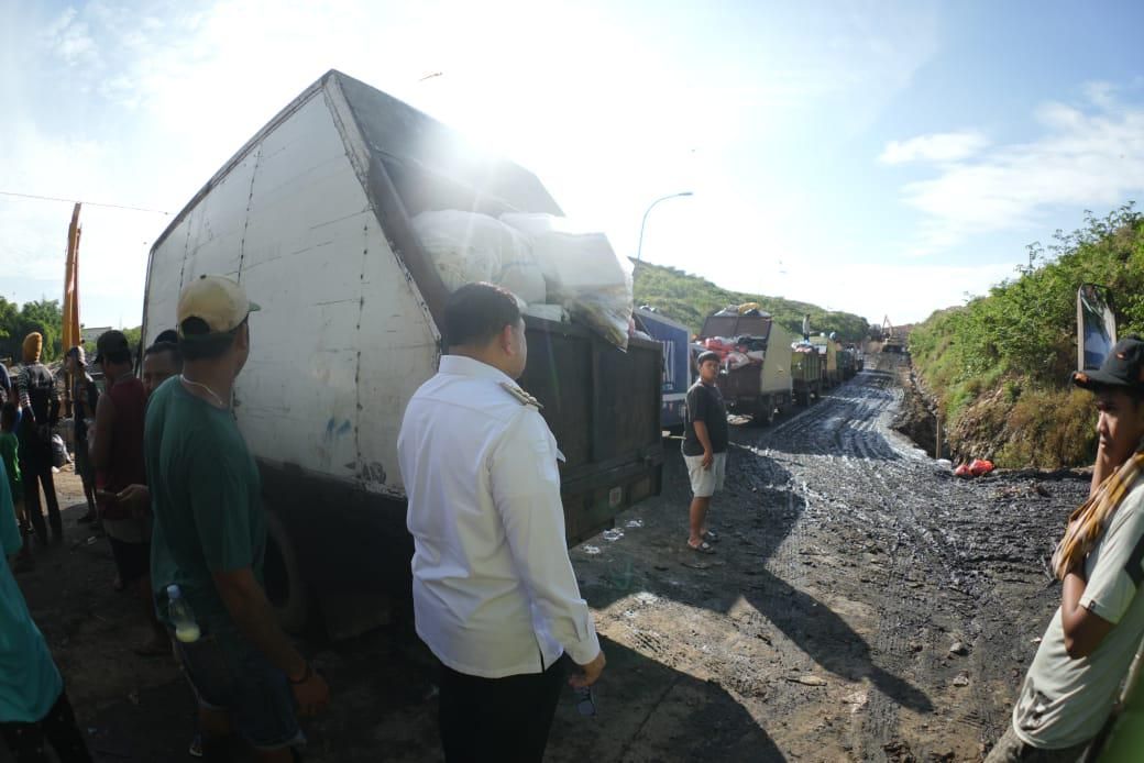 Pemkot Makassar Bangun Jalan Beton Rp9 Miliar untuk TPA Antang