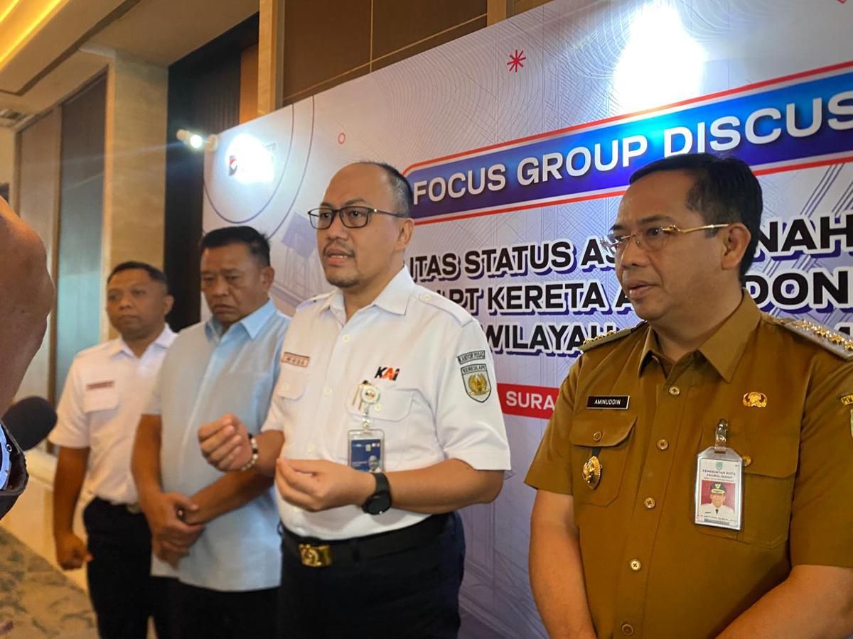 KAI Daop 8 Bakal Ambil Alih 5 Juta M2 Aset yang Dikuasi Pihak Lain