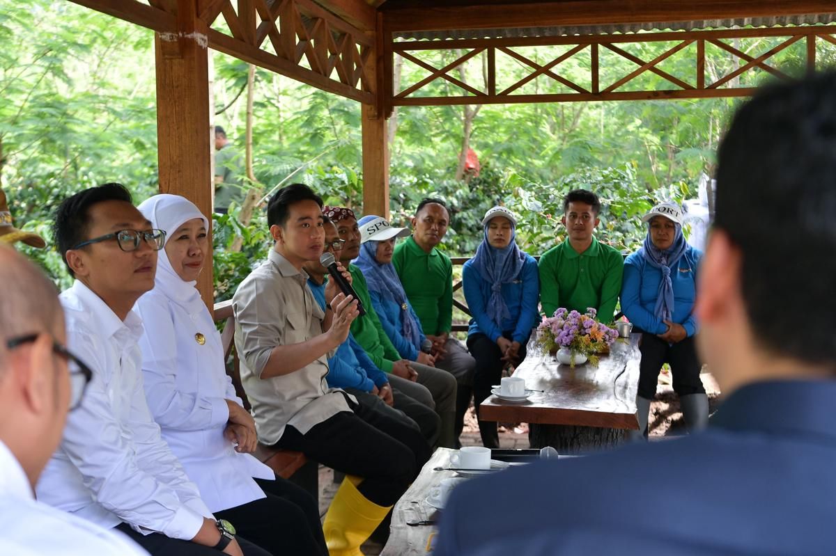 Momen Gibran Ngaku Tak Gemar Ngopi karena Punya Asam Lambung