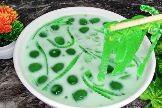Resep Es Jelly Pandan Praktis Tanpa Ribet, Siap dalam 5 Menit!