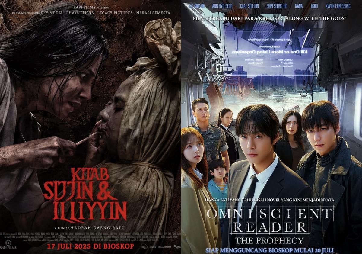 Daftar Film yang Tayang di Bioskop Indonesia Sepanjang Juli 2025