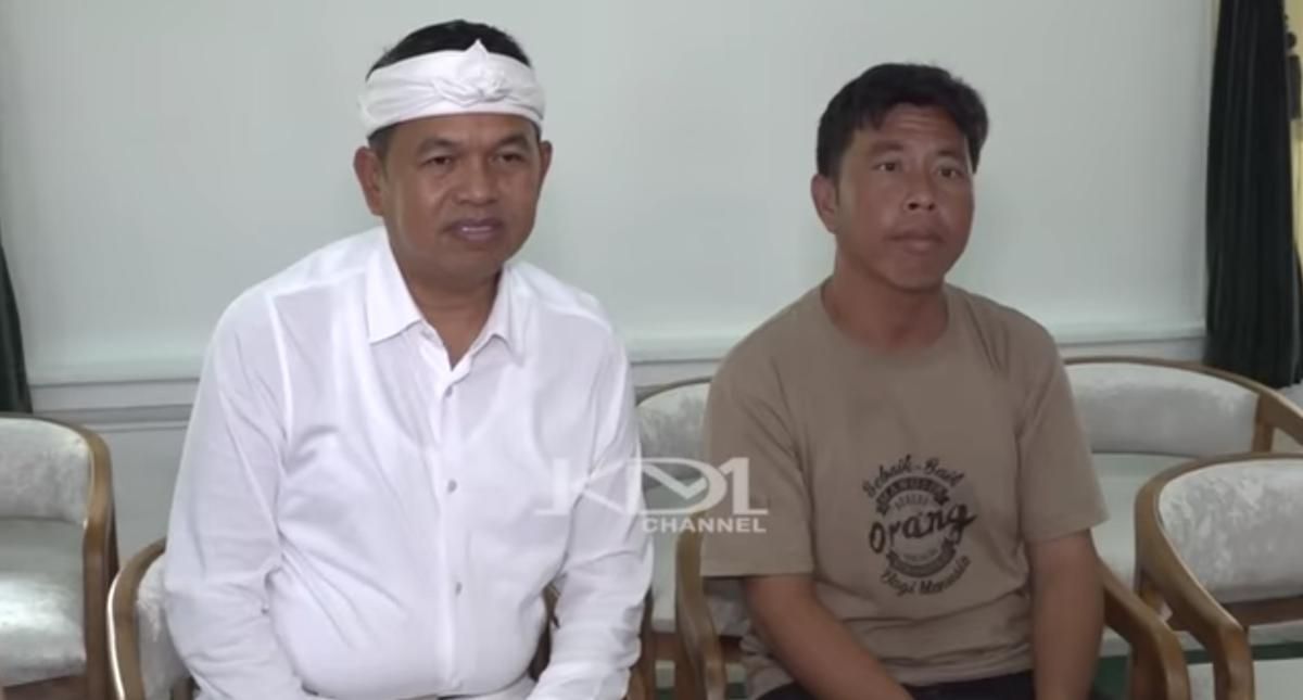 Aksi Nekat Warga Prabumulih Jalan Kaki 26 Hari Demi Foto Bareng Dedi Mulyadi