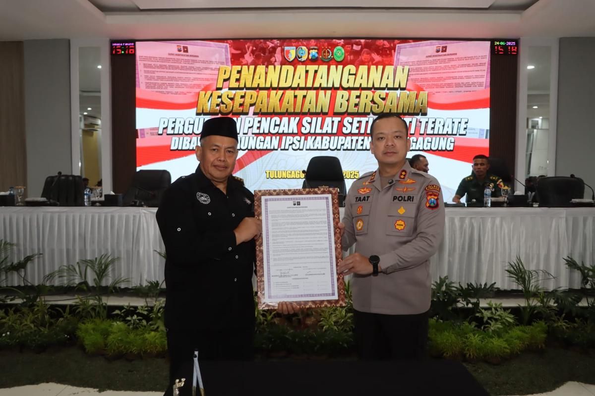 2.049 Personel Amankan Proses Pengesahan Warga PSHT di Tulungagung